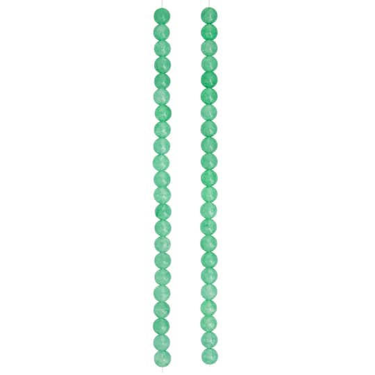 Green Aventurine Round Beads, 6mm by Bead Landing™